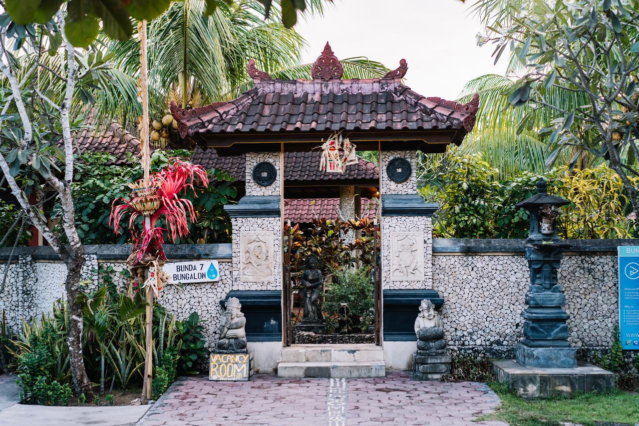Bunda 7 Bungalows Nusa Lembongan  Luaran gambar